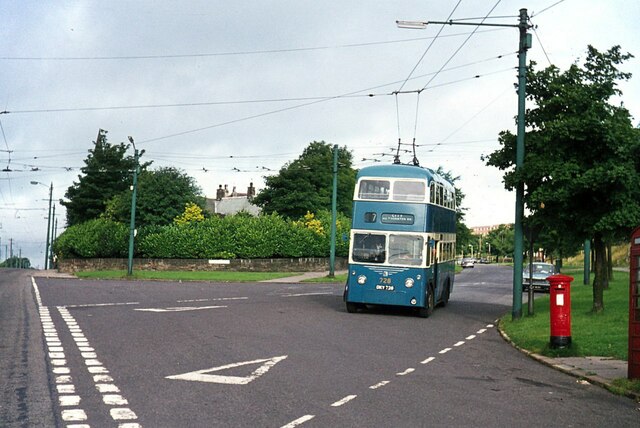 1971 Springhead trolleybus